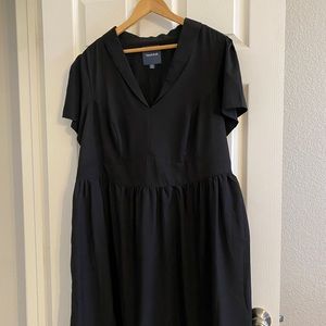 Modcloth black dress with pockets